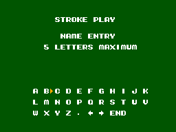 Great Golf screenshot 5 for Sega Master System